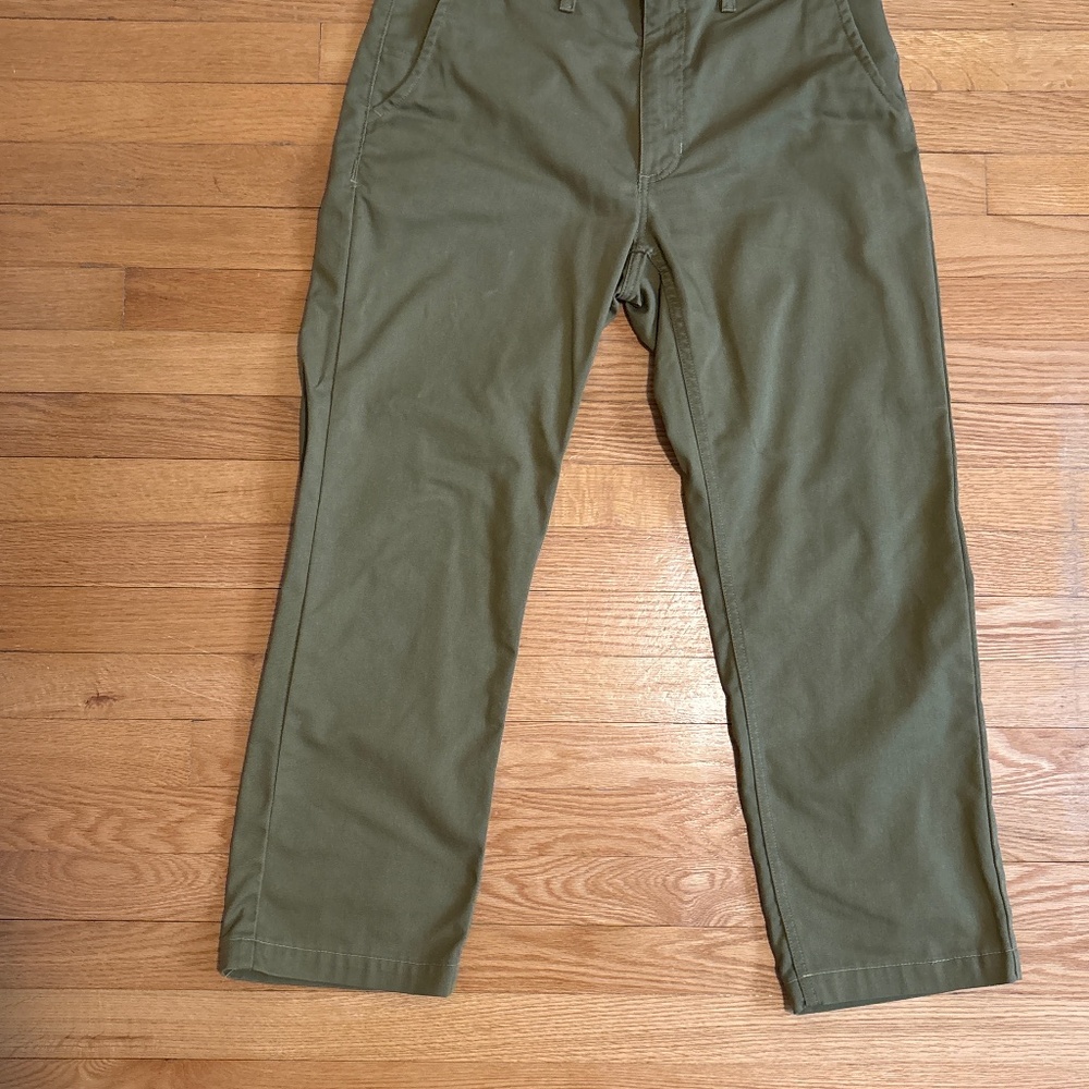 Olive Vans Chino Pants
